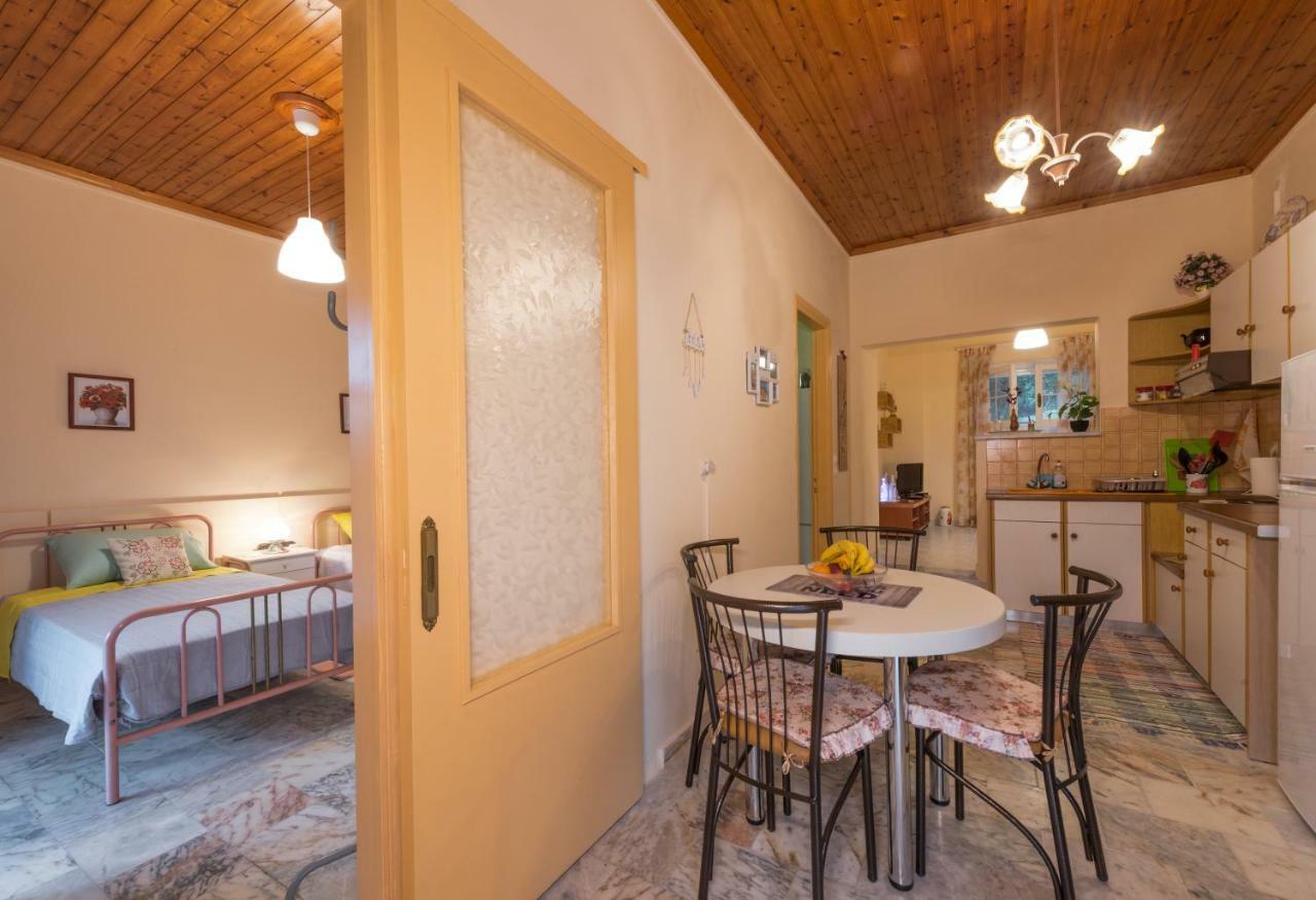 Family Holiday Apartment With Garden & Bbq Velonádes エクステリア 写真